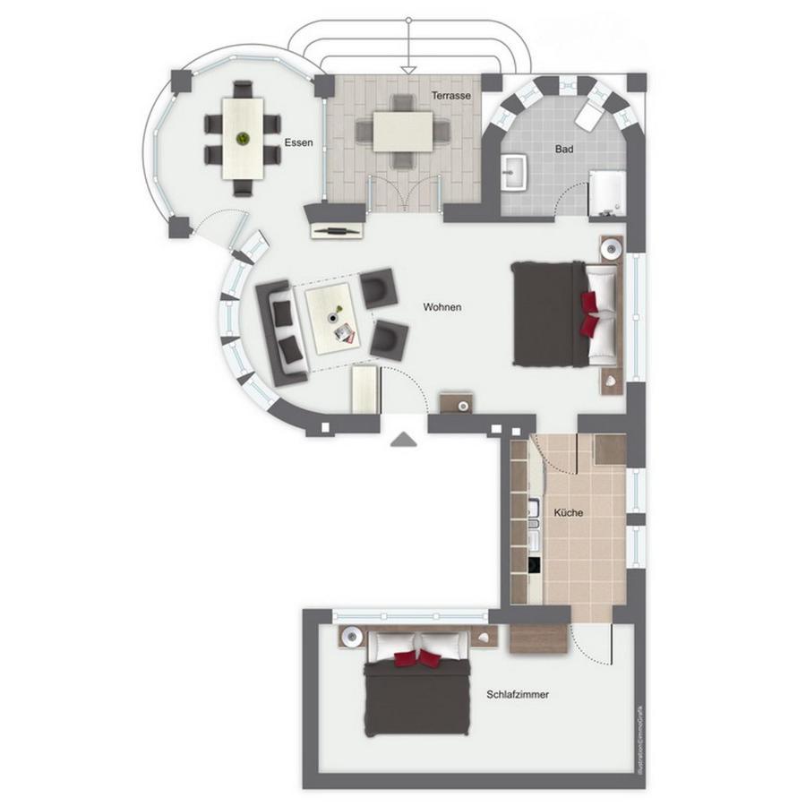Strandvilla Krabbe Wohnung 04 Boltenhagen  Luaran gambar